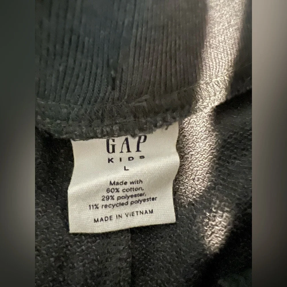 GAP cotton shorts boys gray & black NEW NWT